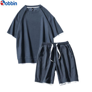 ชุดลำลองสไตล์สตรีทแฟชั่นสำหรับฤดูร้อน ระบายอากาศได้ดี พิมพ์ลาย 3 มิติ เสื้อยืดโอเวอร์ไซส์ กางเกงขาสั้น ใส่สบายได้ทั้งชายและหญิง - Product Image 2