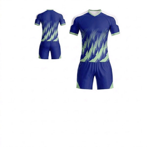 Nuevos Diseños de Camisetas de Fútbol Personalizadas con Logotipo, Uniforme de Fútbol de Poliéster de Secado Rápido para Adultos, Último Modelo - Product Image 6