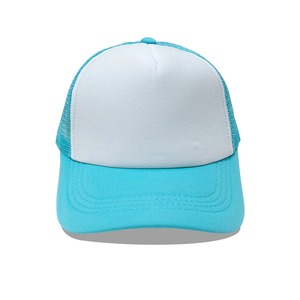 หมวกเบสบอลหนังกลับห้าชิ้นส่วนปักโลโก้ตามสั่ง สำหรับผู้ชายและผู้หญิง รุ่นสปริงและซัมเมอร์ หมวกตาข่ายสไตล์คนขับรถบรรทุก สีสันเข้ากัน - Product Image 1