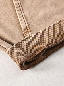 Sudaderas con capucha de alta calidad para hombre, ropa de calle Unisex, Jersey, sudaderas con capucha personalizadas al por mayor, Sudadera con capucha lavada con ácido bordada para hombre - Product Image 3