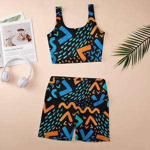 ชุดออกกำลังกายแบบกำหนดเองจากโรงงาน เสื้อครอปแบบ Racer Back สำหรับสาวพลัสไซส์ เหมาะสำหรับยิม กีฬา ฟิตเนส โยคะ สำหรับผู้หญิง - Product Image 5