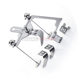 Thoragate : Instrument de chirurgie cardiaque minimale invasivité à source d'alimentation manuelle, rétracteur à nervures en acier, pour procédures thoraciques – Meilleures ventes - Product Image 4