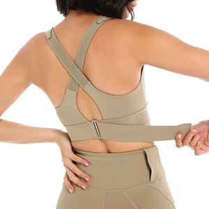 Soutien-gorge de sport pour femme à maintien élevé, respirant, compressif, pour entraînement, vêtements de sport pour la gym et le fitness, soutien-gorge de sport sans couture pour femme - Product Image 5