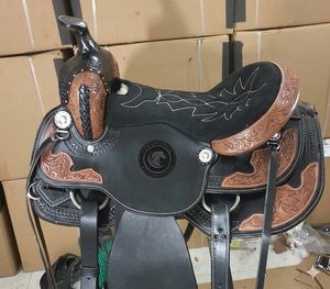 อานม้าตะวันตกคุณภาพสูง ทำจากหนังแท้ อานม้าขี่ม้าขายดี พร้อมตัวเลือกบรรจุภัณฑ์แบบกำหนดเอง - Product Image 1