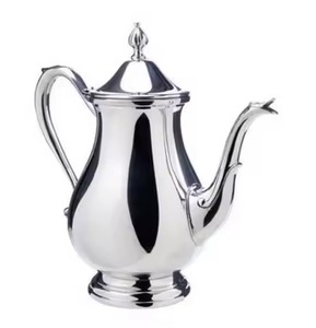 High Quality Metal Tea <b>Pot</b> Premium Tea Serving Kettle for Restaurants Resorts and Office Pantry - Product Image 4