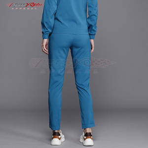 Survêtement de jogging pour femme avec veste zippée intégrale et bas à revers, respirant, vente en gros, personnalisable - Product Image 6