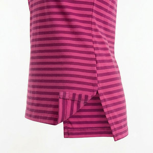 Polo de sport de luxe pour femme Ringer, tissu en mélange de coton de qualité supérieure, manches courtes, anti-rétrécissement, style décontracté streetwear - Product Image 4