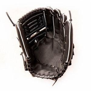 WARPRO INDUSTRY Gant de baseball isolé en cuir de porc noir, imperméable, à doigts complets, avec empiècement en H, pour gaucher, fermeture à tirette, antidérapant, toutes tailles - Product Image 4