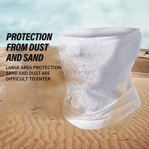 Cagoule d'été anti-UV respirante unisexe réglable pour le cou, masque facial de moto, bandana, écharpe avec passant d'oreille - Product Image 3