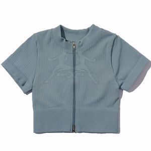 Camiseta Corta de Alta Calidad para Mujer con Diseño Transpirable, Camiseta Corta para Uso Diario Informal - Product Image 5
