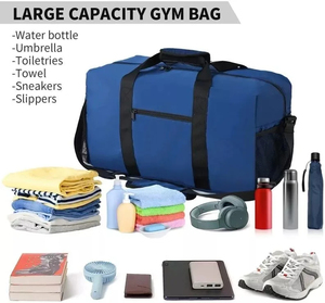 New Arrival Custom Travel Luggage <b>Duffel</b> <b>Bag</b> with Adjustable Heavy Duty Sports Gym <b>Bag</b> - Product Image 3