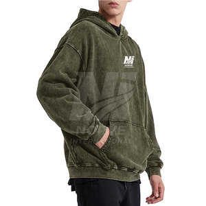 Sudaderas con capucha para hombre con diseño distintivo y lavado ácido, hechas de tela de mezcla de algodón para un estilo relajado, para el día a día, viajes y comodidad al aire libre. - Product Image 3