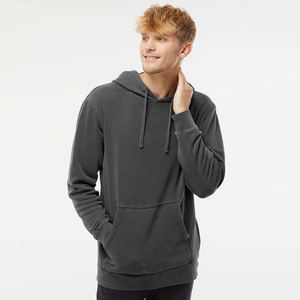 Sudadera con capucha personalizada al por mayor, estilo streetwear, oversize, para marcas de streetwear estadounidenses. - Product Image 6