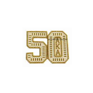 Broches personnalisées en gros avec lettres grecques, perles et perles de culture, idéales pour les fêtes, mariages, cadeaux, faites à la main et personnalisables - Product Image 3