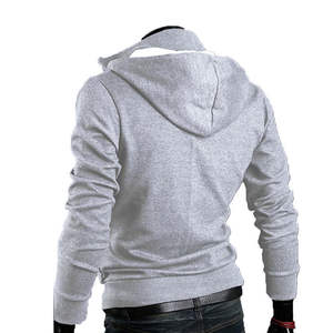 Sweat à capuche de style hip-hop brodé de qualité supérieure pour l'hiver, streetwear, coupe ample, pull-over, sweat à capuche de motard - Product Image 5
