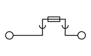 Bloque de Terminales Modular Cerámico TB 4-HESI (5X20) EI, 2 Polos, Fusible de 150A, 3075773 - Product Image 2