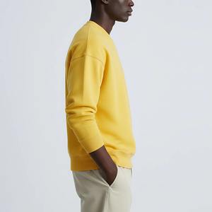 Sudadera de Alta Calidad 100% Algodón Felpa, Cuello en V, Estilo Hip Hop, Color Sólido, Gruesa, Talla Grande, Calidad Premium - Product Image 3