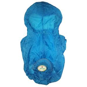 Chubasquero plegable con cremallera ajustable para perros de viaje, ropa impermeable definitiva para mascotas Thunder-Paw - Product Image 1