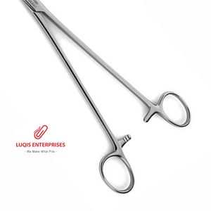 Pinzas Harrington para arterias, con serraciones longitudinales, curvadas, hemostáticas, de acero inoxidable, instrumento quirúrgico médico. - Product Image 3