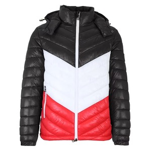 New Men's Top Brand Crew Neck Zipper Coated Camouflage Puffer Jacket Formal Sports Casual Autumn Golf Clothing Custom Size - Product Image 2