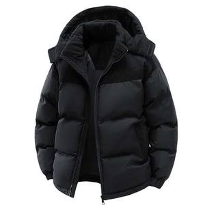 เสื้อโค้ทบุหนาบุขนหนูสำหรับผู้ชาย เสื้อแจ็คเก็ตแบบสบายๆ เสื้อแจ็คเก็ตผ้าควิลท์สำหรับฤดูใบไม้ร่วงและฤดูหนาว เสื้อผ้าสำหรับใส่ภายนอก - Product Image 6