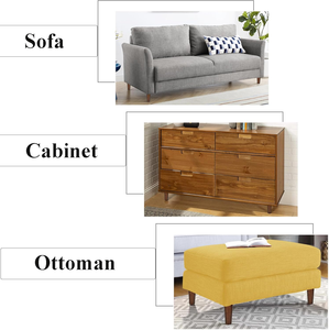 Premium Solid Wood Round <b>Sofa</b> <b>Legs</b> Natural Finish Luxury Furniture Feet for Couch Cabinet Bed Elegant Modern Design - Product Image 5