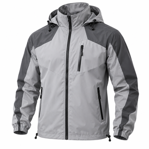 Chaquetas Transpirables para Hombre, Chaqueta Personalizada para Hombre, Impermeable, Ligera, con Capucha, Aislante, Cortavientos - Product Image 2