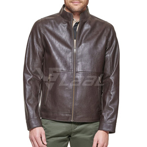 Breathable Winter Warm <b>Men</b> <b>Leather</b> <b>Jacket</b> Casual Wear <b>Men</b> <b>Leather</b> Winter <b>Jacket</b> In Reasonable Price - Product Image 4