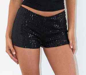 Mezcla Textil Premium de Textura Suave, Ropa Deportiva de Alto Rendimiento, Prenda Activa Brillante, Shorts Casuales para Mujer - Product Image 3