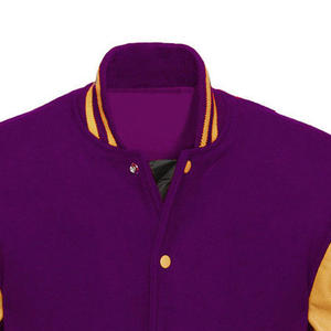 Chaquetas Varsity OEM en Oferta, Nueva Llegada, Chaquetas Varsity con Mangas de Cuero y Logotipo de Marca Personalizado - Product Image 4