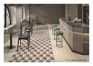 Carreaux en porcelaine antidérapants GVT, beauté du marbre naturel avec résistance supérieure en porcelaine, application au sol et au mur, qualité d'exportation - Product Image 4