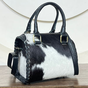 Sacs Mini Speedy en cuir de vachette, style western, véritable cuir véritable, sac à bandoulière pour homme et femme, vente en gros, best-seller - Product Image 5