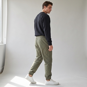 <b>Men's</b> Lightweight Breathable Jogger Pants Drawstring <b>Elastic</b> <b>Waist</b> Jogger <b>Trousers</b> with Side Pockets Casual Wear - Product Image 2