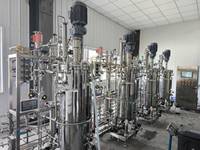 Récipient sous pression pour bioréacteur en acier inoxydable 304/316 de 5000L avec pompe, surveillance et ajustement automatiques du pH via ajout d'acide/base, modèle réputé