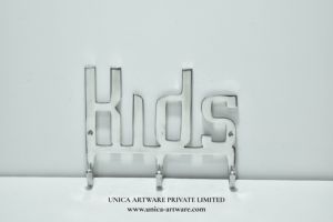 Indian Manufactured Kids Decorative <b>Wall</b> Hook <b>Rack</b> Modern Aluminium Kids Room Organizer Available At Export Quality And Price - Product Image 3
