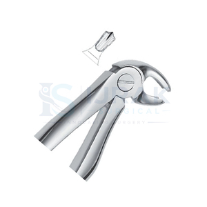Forceps d'extraction dentaire en acier inoxydable, instrument manuel de retrait de dents, griffe chirurgicale pour usage clinique - Product Image 5