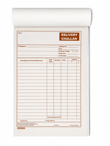 Hawamahal Delivery Challan <b>Book</b> 50 + 50 + 50 CARBON Pages ( 22X14 CM ) A5 Cash Memo ruled 150 Pages. - Product Image 3