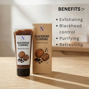 Exfoliante Facial de Nuez para Eliminar Puntos Negros, Limpiador Facial de Limpieza Profunda para Todo Tipo de Piel, OEM, ODM, Marca Privada - Product Image 3