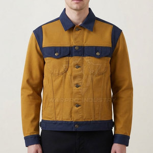 Stylish Jeans Winter <b>Jacket</b> For <b>Men</b> And Women Featuring Durable Fabric Comfortable Fit And Everyday Wear Design - Product Image 3