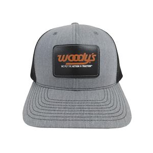 Casquette Trucker Personnalisée à 6 Panneaux en Maille Respirante avec Patch en Cuir Imprimé, Fabriquée en Usine au Vietnam, Style Adulte Léger et Sportif - Product Image 1