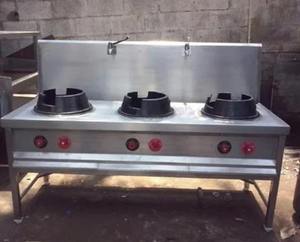 Quemador de Gas de Alta Presión para Wok Chino de Acero Inoxidable |   Equipo de Cocina Profesional para Wok de Uso Pesado - Product Image 3