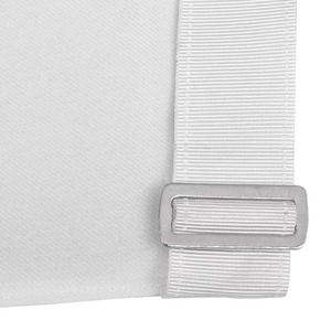 International Order of The Rainbow For Girls Apron White Ribbon With Printed Emblem Offering Customization Of Your Liking - Product Image 6