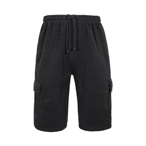OEM Men Casual Canvas Knee Length Sweat <b>Shorts</b> Custom Logo Colors Available Unisex Eco-Friendly Breathable Quick Dry Gym Running - Product Image 2