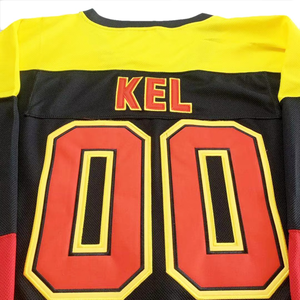 Custom Youth Size Custom Embroidery Ice Hockey Jersey Made in Pakistan Sublimated Ice Hockey Uniforms High Quality I - Product Image 4