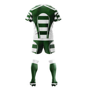 Uniforme de Rugby Personalizado con su Propio Logotipo para Hombre, Talla Grande, con Impresión por Sublimación Completa, 100% Poliéster, Hecho en Pakistán - Product Image 2