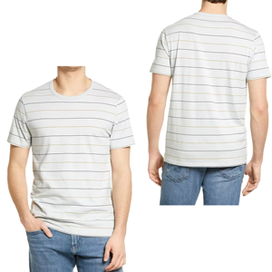 เสื้อยืดผู้ชายอินเทรนด์ ผ้าฝ้ายนุ่ม สวมใส่สบาย ลำลอง แขนสั้น คอกลม ระบายอากาศได้ดี น้ำหนักเบา เหมาะสำหรับฤดูร้อน มีสไตล์ - Product Image 6