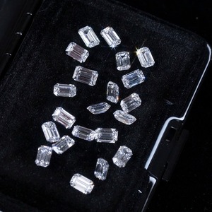 Diamantes sintéticos sueltos de corte brillante redondo, cultivados en laboratorio mediante HPHT, de 0.8 mm a 3.2 mm, color blanco, claridad VVS VS, para joyería. - Product Image 2