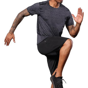 Mens 2 Piece Outfits Casual Tracksuit Shorts Summer Sweatsuit Oversize Short Sleeve Sport <b>Set</b> Lightweight Breathable Athletic - Product Image 2