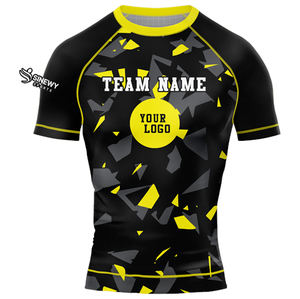 Rashguard de Compression Unisexe Confortable à Manches Courtes UPF50, Taille Personnalisée, Nouveau Design Tendance, Meilleure Vente - Product Image 6