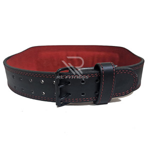 Cinturón de Entrenamiento de Peso con Cuero Genuino de Vaca de 10 mm de Grosor, Hebilla Ajustable, Transpirable, Impermeable, Protección Avanzada - Product Image 6